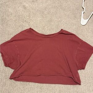 Aerie Women's Crop Top - Deep Rust